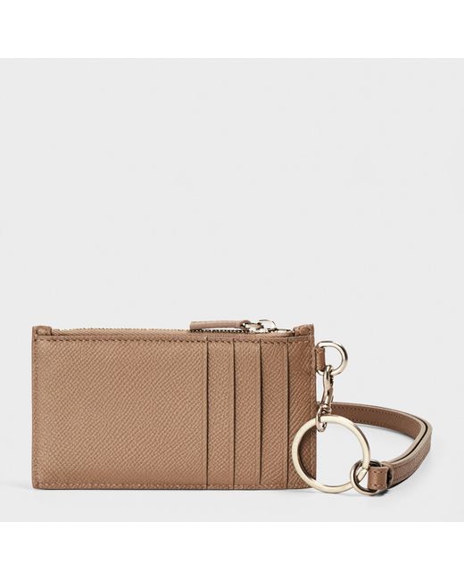 Balenciaga Brown Cardholder-On-Chain for men