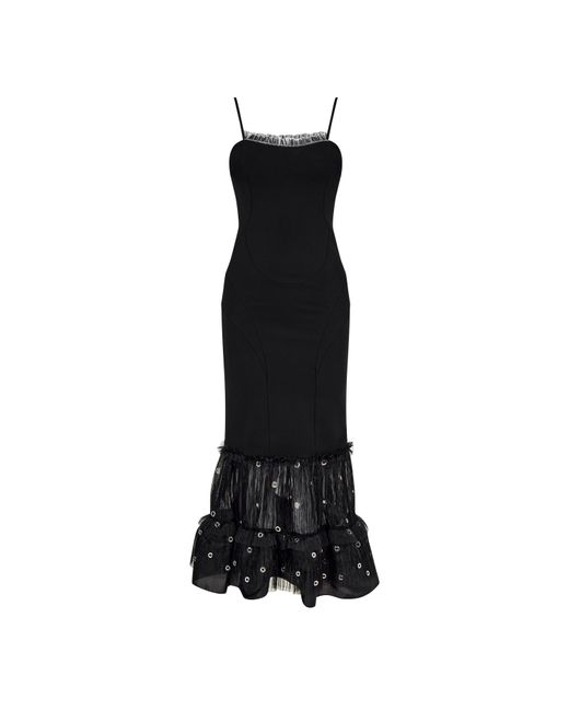 Off-White c/o Virgil Abloh Black Sleeveless Slip Dress