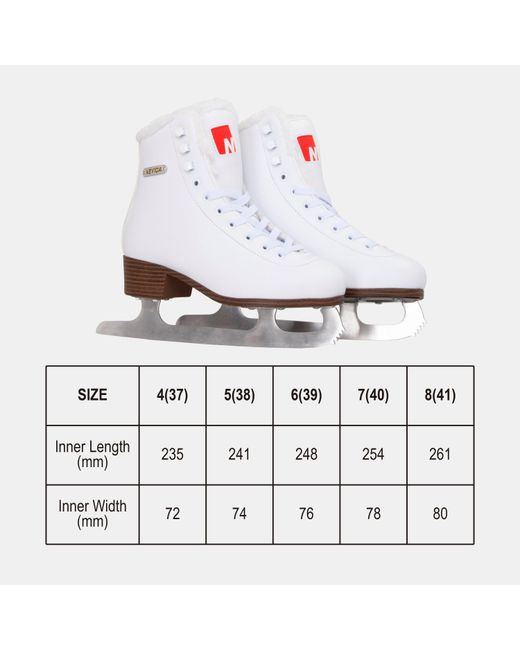 Nevica White Ice Skate
