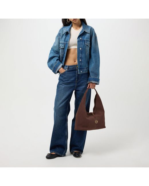 Dune Brown Hobo Bag