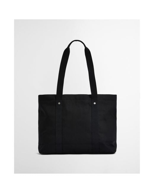 Barbour Black Olivia Tote Bag