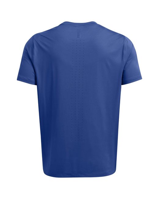 Under Armour Blue Launch Elite Graphic T-Shirt for men