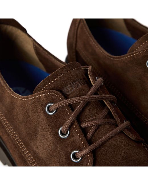 Birkenstock Brown Highwood Moc Derby Shoes for men