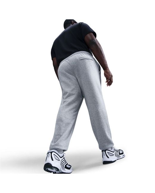 Nike Gray Sportswear Club Fleece Jogging Pants for men