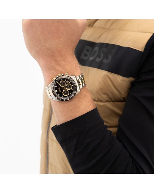 Boss Metallic Gents Hero Bracelet Watch for men