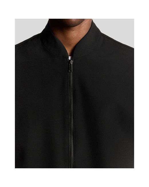 Lyle & Scott Black Softshell Gilet for men