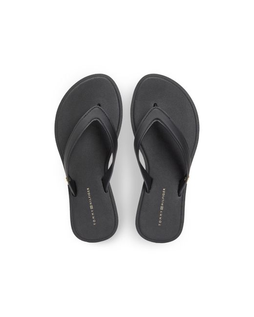 Tommy Hilfiger Blue Flat Sandals