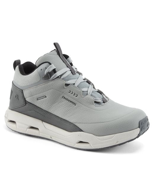 Craghoppers Gray Adlex Eco Hiker Rugged Boots for men