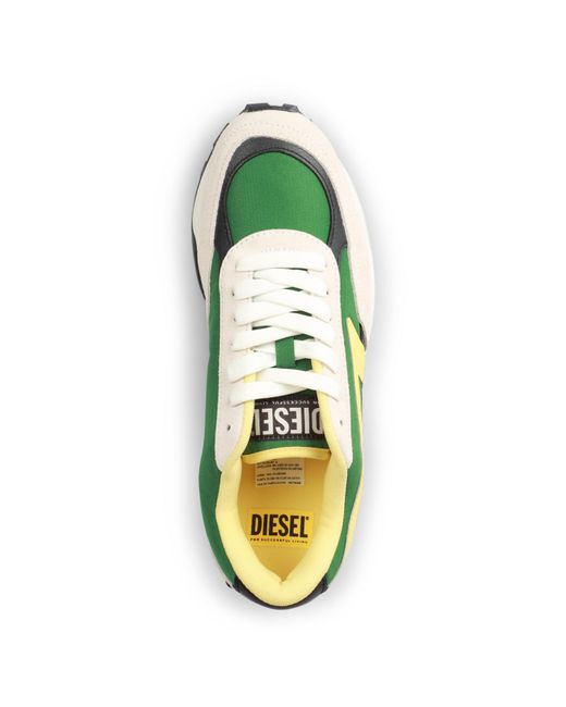 DIESEL Blue S-Tyche D Low-Top Trainers for men