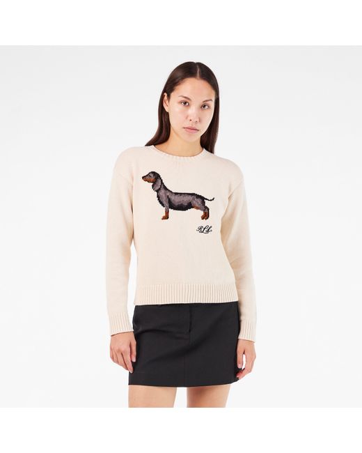 Ralph Lauren Natural Crew Neck Jumper