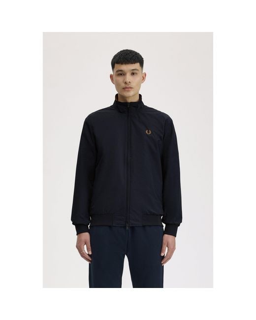 Fred Perry Blue Brentham Jacket for men