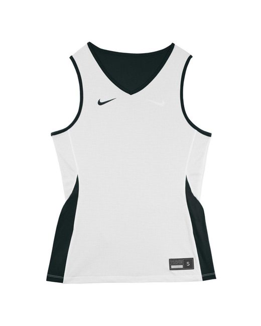 Nike White Performance Basketball Jersey