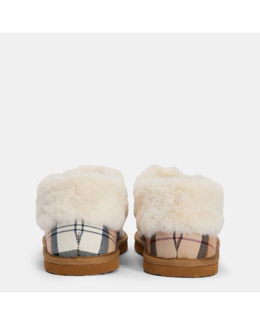 Barbour Natural Eloise Slipper Boots