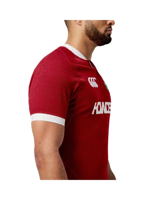 Canterbury Red British & Irish Lions 2025 Authentic Shirt for men