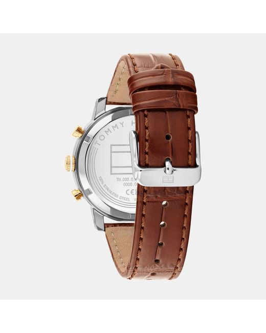 Tommy Hilfiger White Th- Oxford Watch for men
