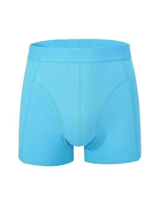 Lee Cooper Blue Essential Boxer Trunk 10-Pack for men