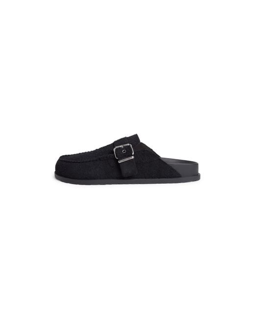 Tommy Hilfiger Black Flat Mules for men