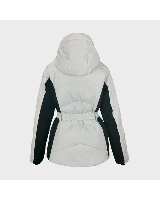 Jack Wills Blue Hooded Puffer Waterproof Windproof Insulated Ski Jacket
