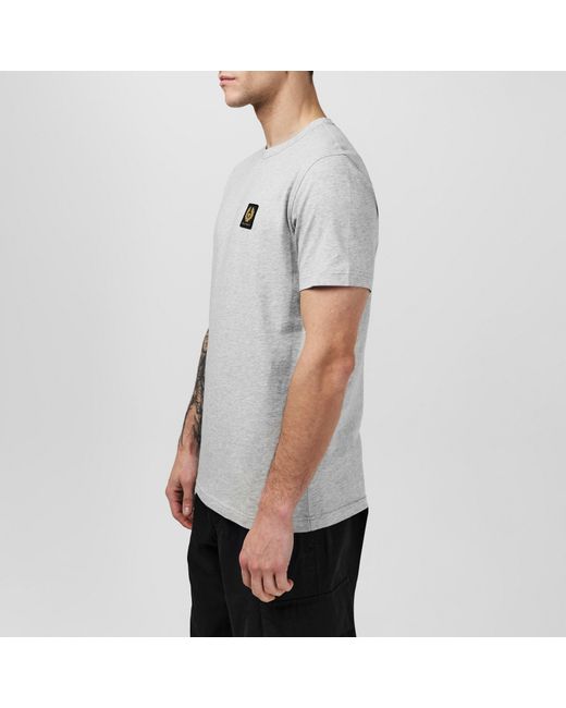 Belstaff Gray Phoenix T-Shirt for men