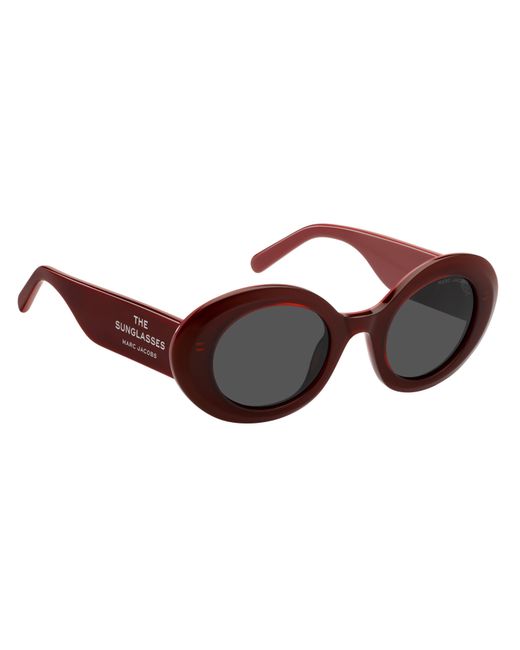 Marc Jacobs Red Round Sunglasses