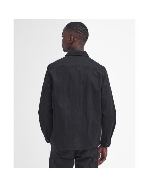 Barbour Blue B.Intl Maze Peached Overshirt for men
