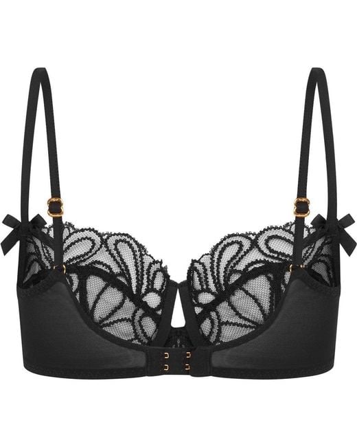 Agent Provocateur Black Nelle Bra