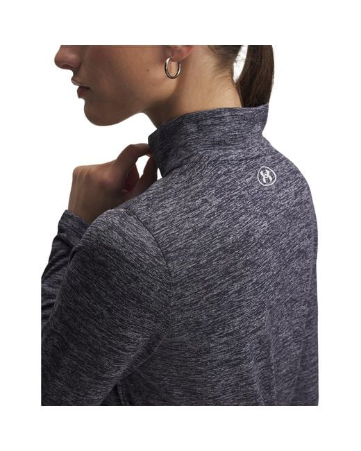 Under Armour Blue Tech Half Zip Top