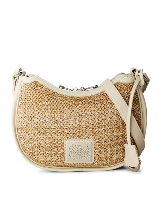 Biba Metallic Raffia Shoulder Bags