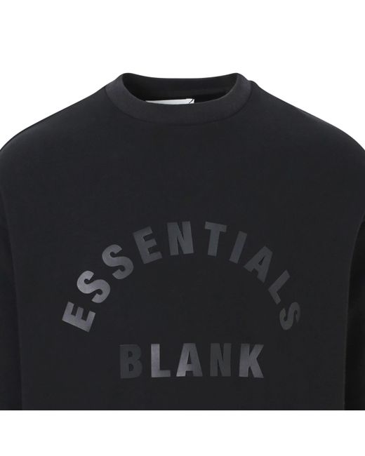 Blank Essentials Black Arch T-Shirt for men