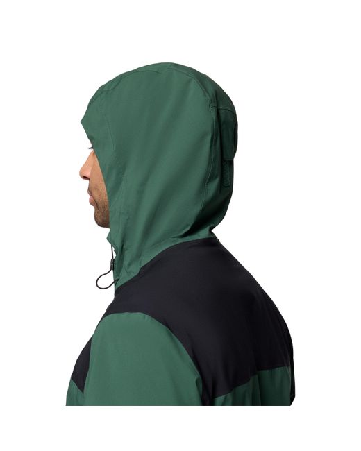 Columbia Green Boulder Falls Waterproof Jacket for men