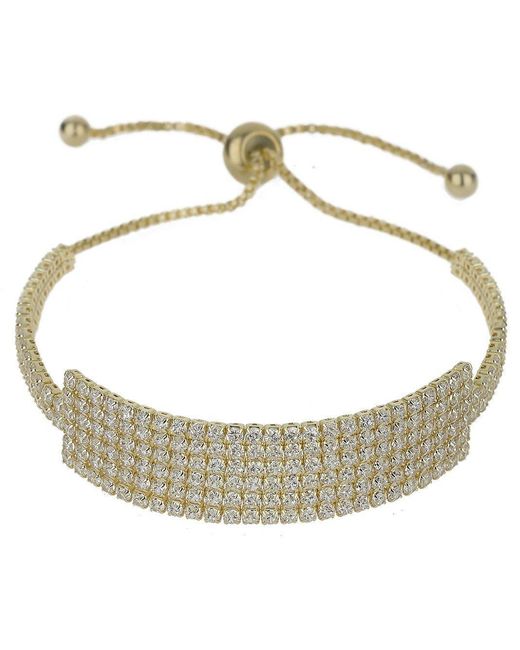 Mason Knight Yager Metallic Six Strands Cubic Link Tie Up Bracelet