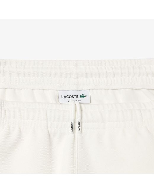 Lacoste Blue Regular Fit Piqué Sweatpants for men