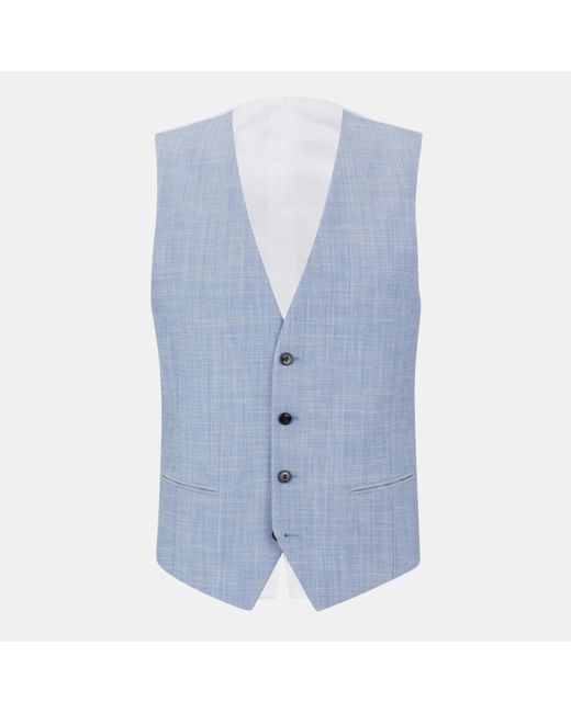 HUGO Blue 'S Tailored Waistcoat for men