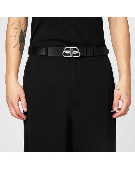 Balenciaga Black Bb Belt for men
