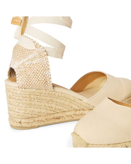 Castaner Natural Carina Wedge Sandal