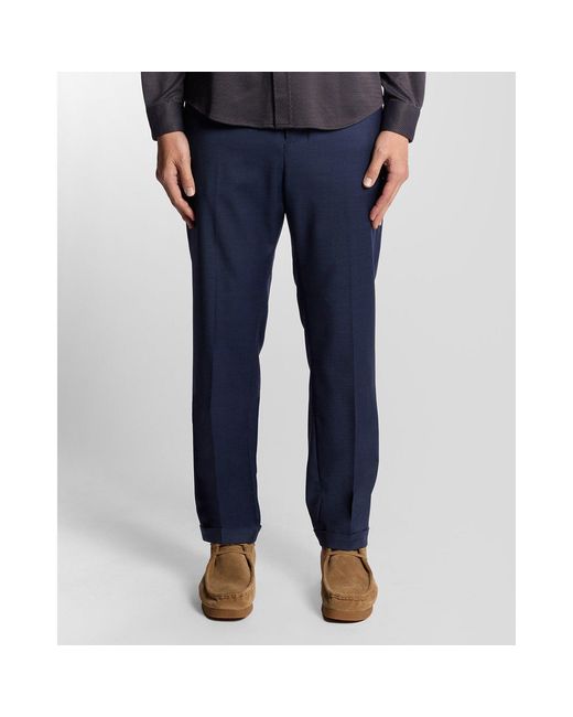 Lyle & Scott Blue Chinos for men