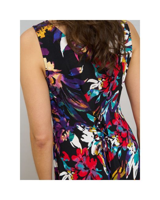 Gina Bacconi Blue Dani Mult-Colour Floral Dress