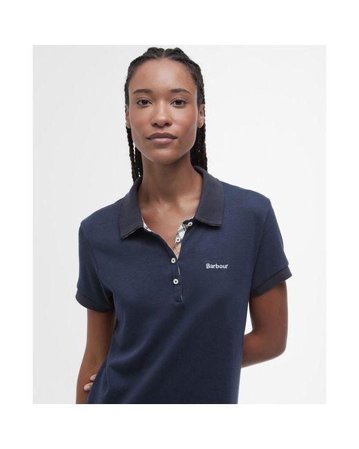 Barbour Blue Polo Dress