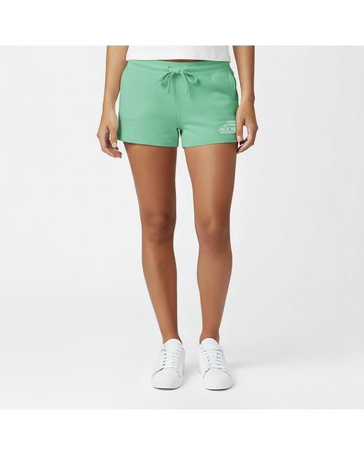 Jack Wills Green Bea Sweatshorts