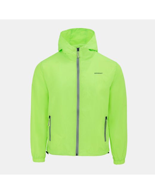 Donnay Green Lightweight Waterproof Windbreaker for men