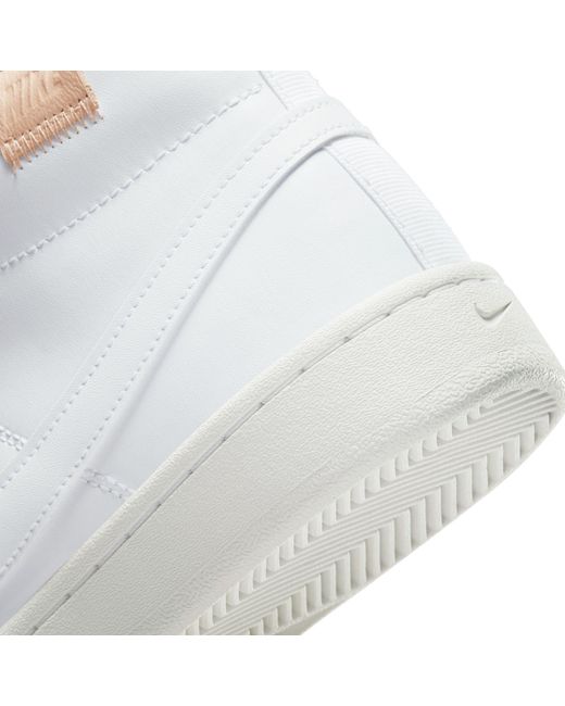 Nike White Court Royale 2 Mid Top Trainers