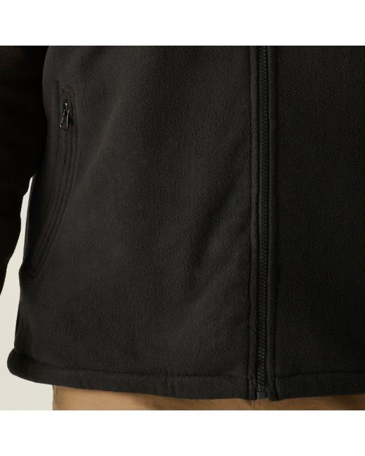 Regatta Black Asgard Ii Quilted Insulated Fleece for men