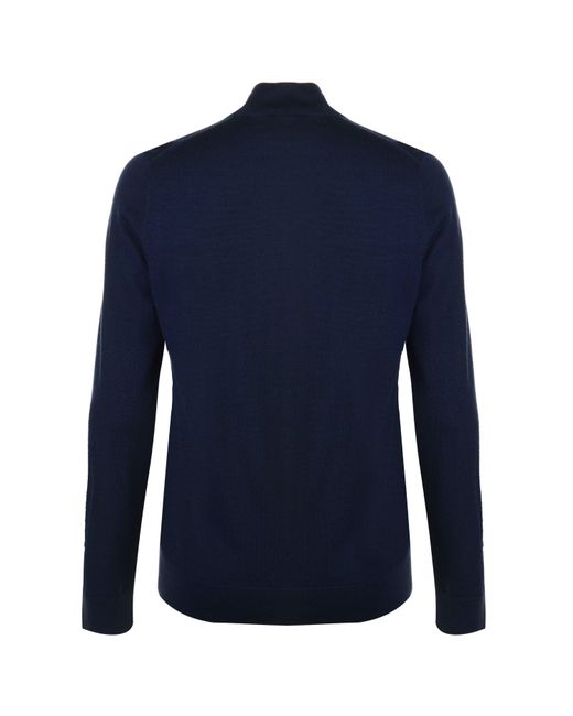 Callaway Apparel Blue Zip Sweater for men