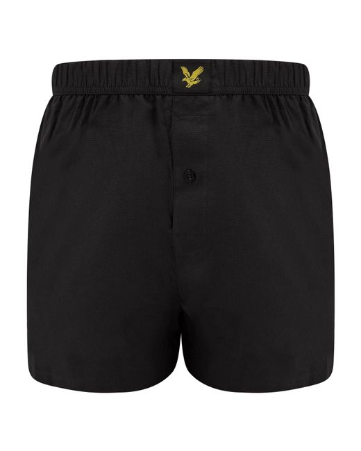 Lyle & Scott Black Boxers for men