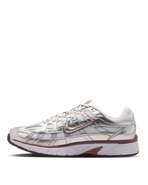 Nike White P-6000 Shoes