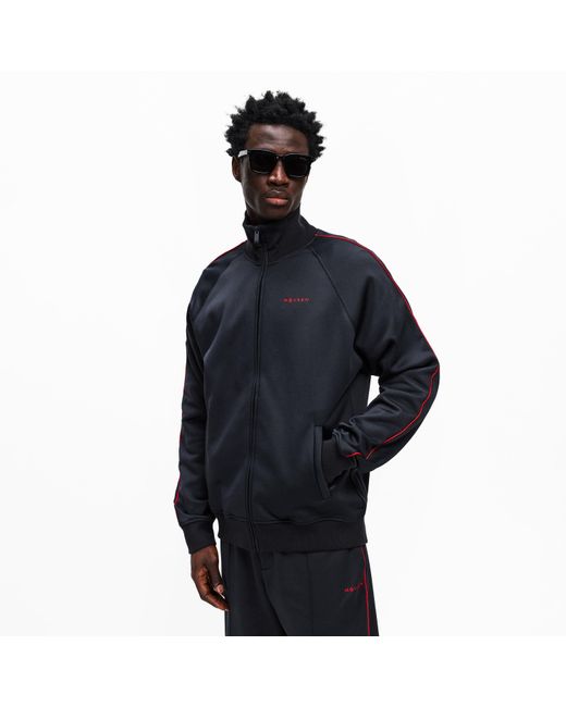 McQueen Blue Alex Tech Tracksuit Top for men