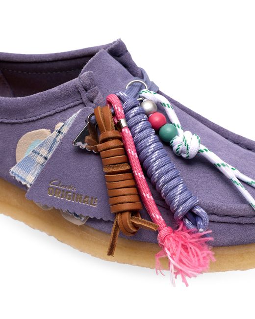 Clarks Blue Moc Toe Formal Shoes