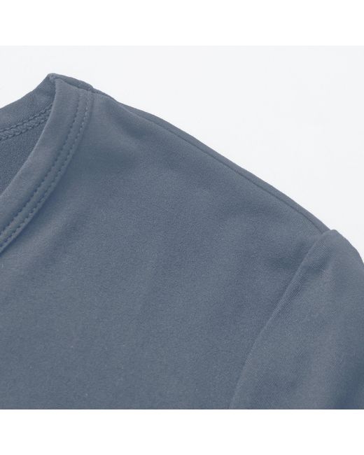 La Gear Blue Essential Pleat-Back T-Shirt
