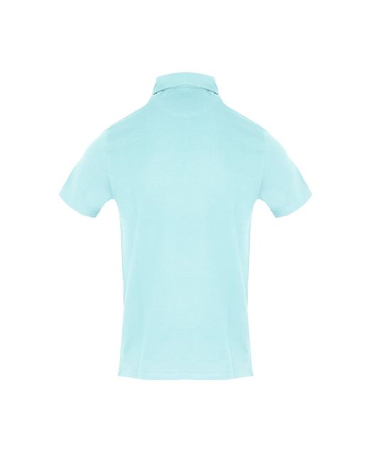 Aquascutum Blue Polo Short Sleeve Polo Shirt for men