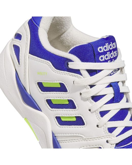 Adidas Blue Midcity Low Shoes for men